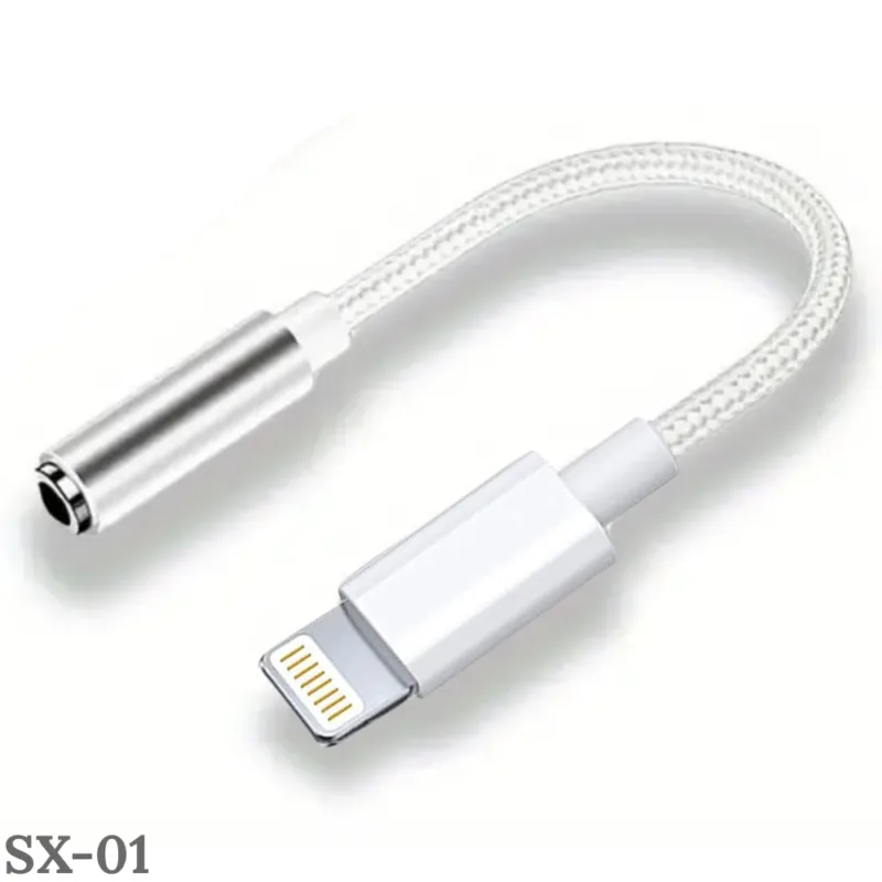 Adaptador De Audio iPhone Lightning Jack - imagem 1