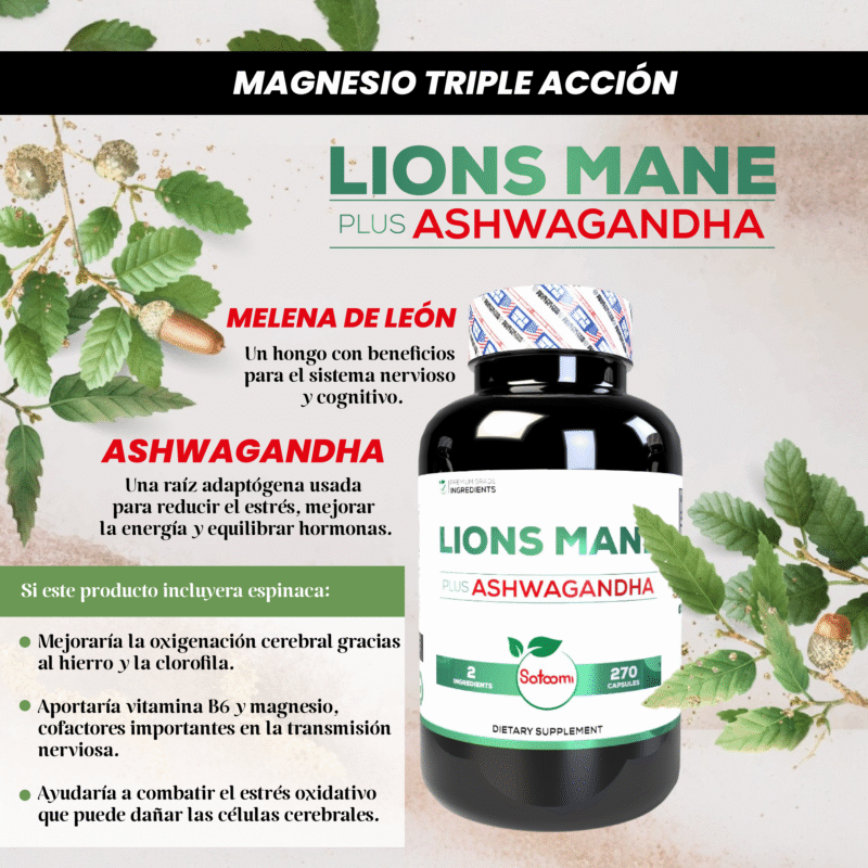 Ashwagandha con Proteina Creatina - imagem 2