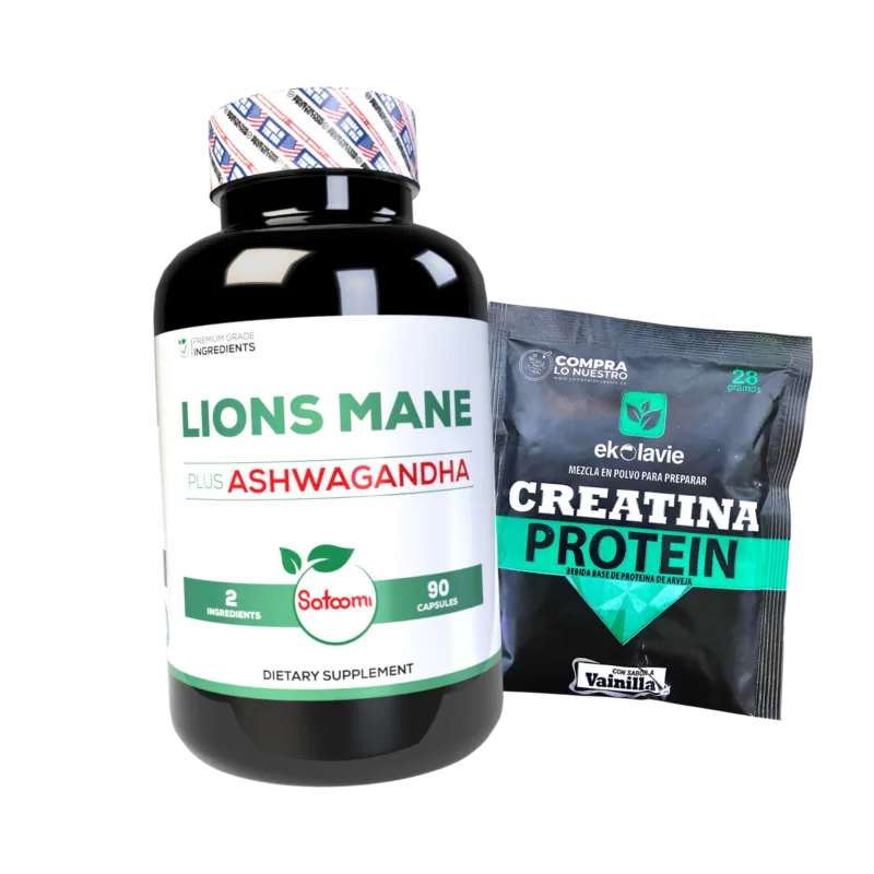Ashwagandha con Proteina Creatina - imagem 1