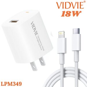 Cargador Para Iphone Vidvie 18w Plm349