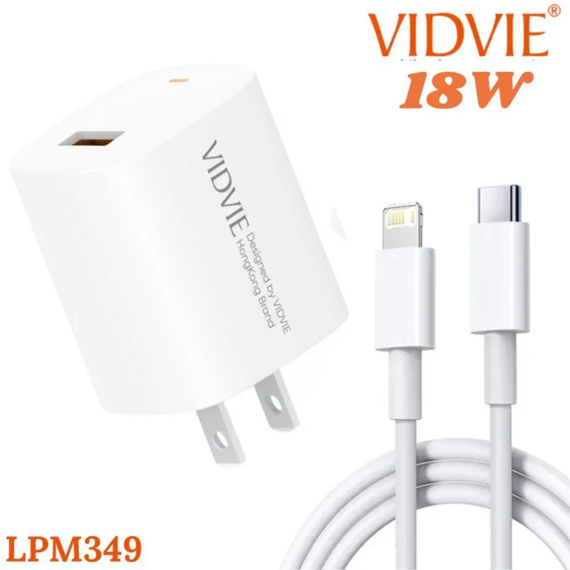 Cargador Para Iphone Vidvie 18w Plm349 - imagem 1