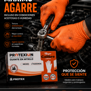 Guante de nitrilo 100%