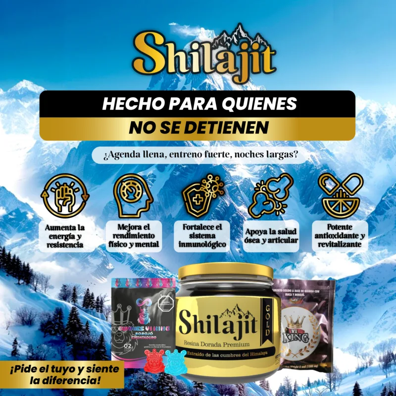 Shilajit Gold 130mL con invima combo - imagem 1