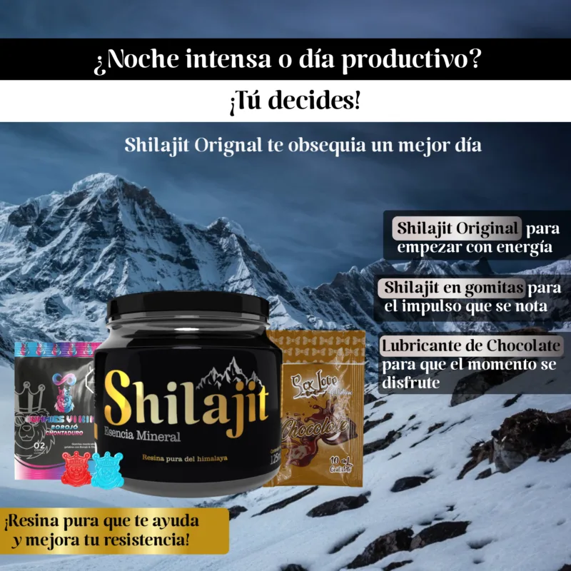 Shilajit Gold 130mL con invima combo - imagem 2